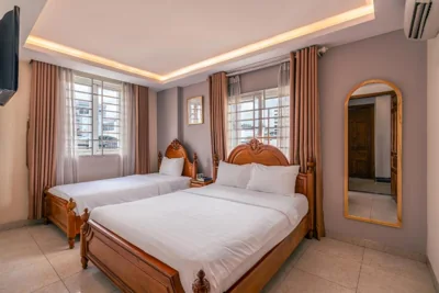 Camera Twin con vista città — SAZI Erato Hotel - Free Airport & Breakfast